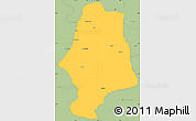 Savanna Style Simple Map of Malumfas