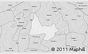 Silver Style 3D Map of Mani
