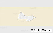 Classic Style Panoramic Map of Mani, single color outside