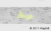 Physical Panoramic Map of Mani, desaturated