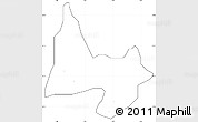 Blank Simple Map of Mani, cropped outside, no labels