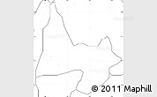 Blank Simple Map of Mani, no labels