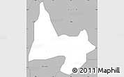 Gray Simple Map of Mani
