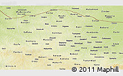 Physical Panoramic Map of Katsina