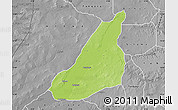 Physical Map of Argungu, desaturated