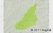 Physical Map of Argungu, lighten, semi-desaturated