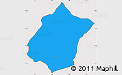 Political Simple Map of Bunza, cropped outside