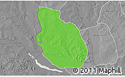 Political 3D Map of Dandi, desaturated