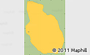 Savanna Style Simple Map of Dandi, single color outside
