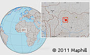 Gray Location Map of Sakaba