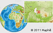 Physical Location Map of Sakaba, highlighted parent region