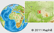 Physical Location Map of Sakaba