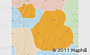 Political Map of Sakaba, lighten