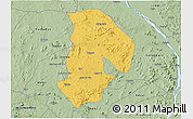 Savanna Style 3D Map of Kabba/Bu