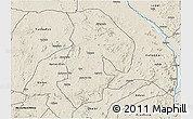 Shaded Relief 3D Map of Kabba/Bu