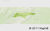 Physical Panoramic Map of Olamabor, lighten
