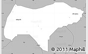 Gray Simple Map of Olamabor