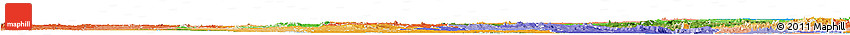 Satellite Horizon Map of Niger, political shades outside