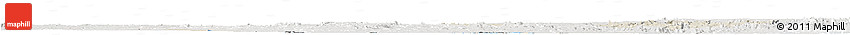 Shaded Relief Horizon Map of Niger, lighten, semi-desaturated