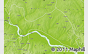 Physical Map of Mokwa