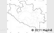 Blank Simple Map of Niger, cropped outside, no labels