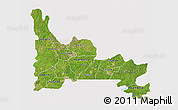 Satellite 3D Map of Ogun, cropped outside