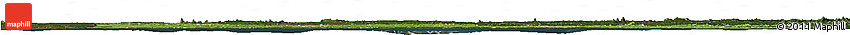 Satellite Horizon Map of Ogun, darken