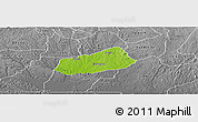 Physical Panoramic Map of IjebuNorth, desaturated
