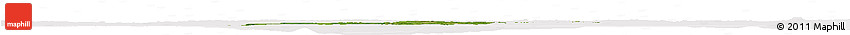 Satellite Horizon Map of Shagamu, cropped outside