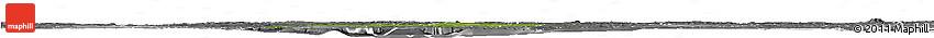 Satellite Horizon Map of Shagamu, desaturated