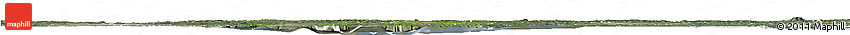 Satellite Horizon Map of Shagamu, semi-desaturated