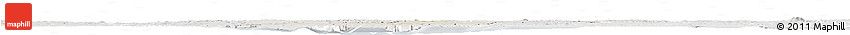 Shaded Relief Horizon Map of Shagamu, lighten, semi-desaturated