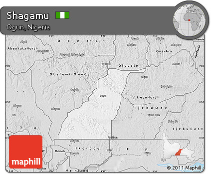 Silver Style Map of Shagamu
