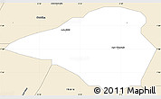 Classic Style Simple Map of Ado-Ekiti