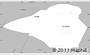 Gray Simple Map of Ado-Ekiti