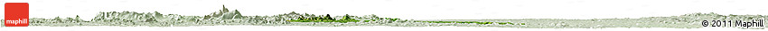Satellite Horizon Map of Akure, lighten