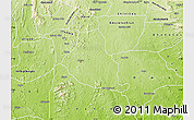 Physical Map of Akure