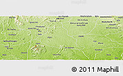 Physical Panoramic Map of Akure