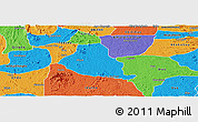 Political Panoramic Map of Akure