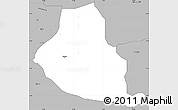 Gray Simple Map of Akure