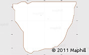 Classic Style Simple Map of Emure/Ise/Orun, cropped outside