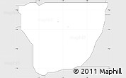Silver Style Simple Map of Emure/Ise/Orun