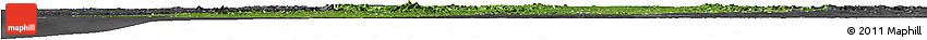 Satellite Horizon Map of Ondo, darken, desaturated