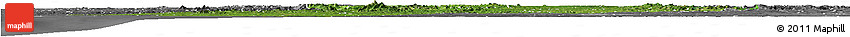 Satellite Horizon Map of Ondo, desaturated