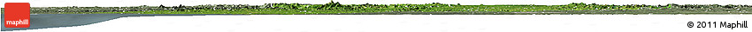 Satellite Horizon Map of Ondo, semi-desaturated