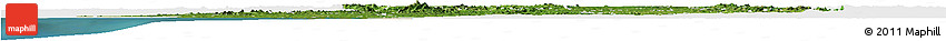 Satellite Horizon Map of Ondo, single color outside