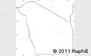 Blank Simple Map of Ido/Osi, no labels