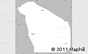 Gray Simple Map of Ido/Osi
