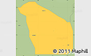 Savanna Style Simple Map of Ido/Osi