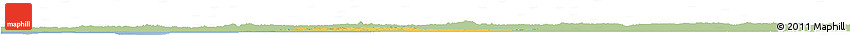 Savanna Style Horizon Map of Ikale, single color outside